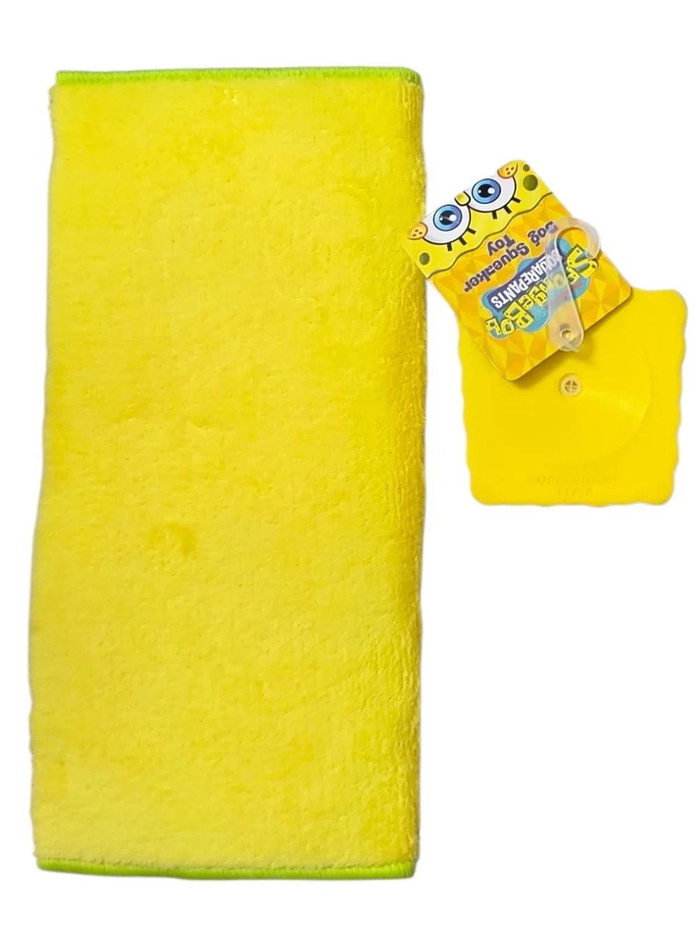 SpongeBob Squarepants Yellow Pet Dog Puppy Food Bowls‎ Character Mat Squeaky Toy